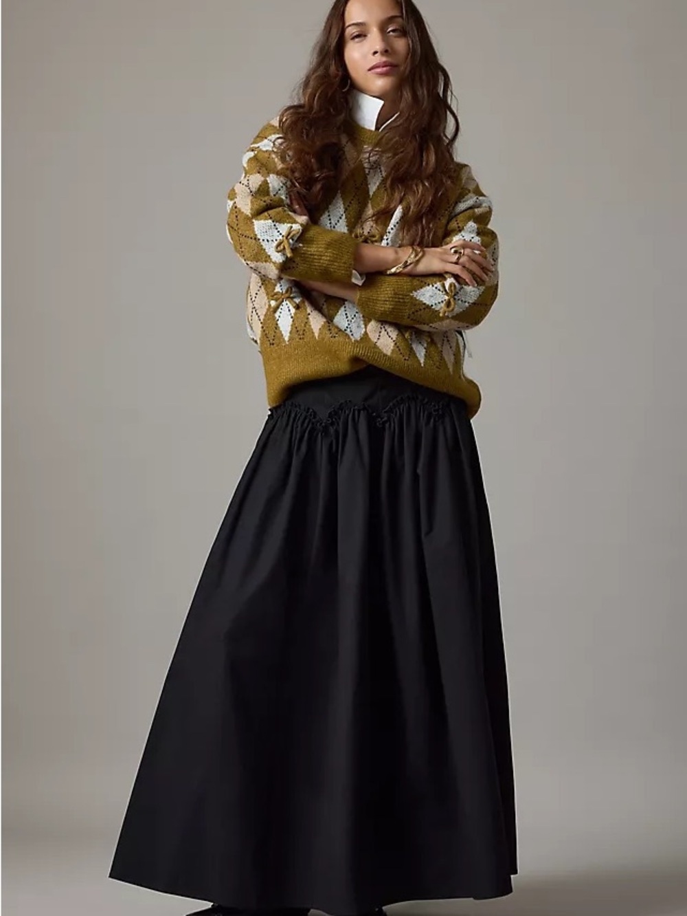 Anthropologie Mare Mare basque waist skirt - Picture 2 of 7